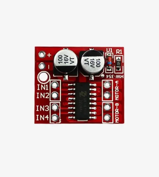 Mini MX1508 2 Way 1.5A PWM Speed Dual H Bridge DC Motor Drive Module L298N