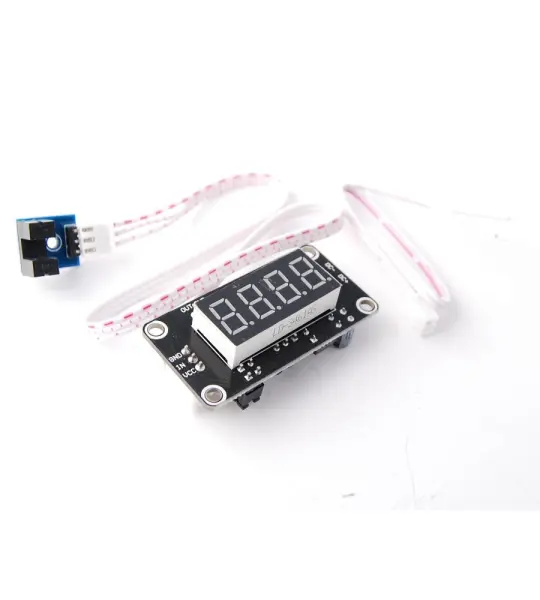 Groove coupler sensor with digital display module (speed/counter/timer)