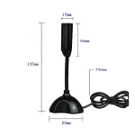 usb desktop microphone black for raspberry pi 3 pi 4