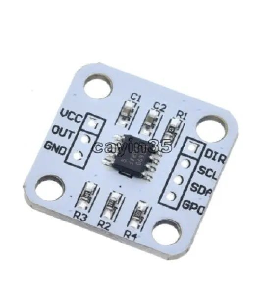 as5600 magnetic encoder magnetic induction angle measurement sensor module