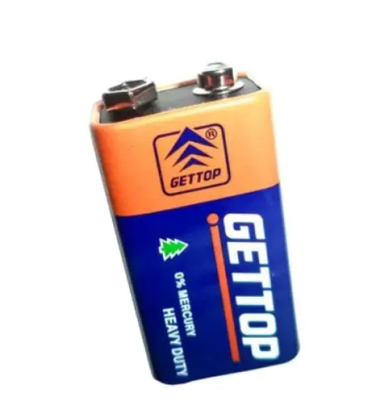 9v GETTOP Battery