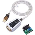 DTECH DT-5019 USB To RS485/422 Industrial Converter Serial Line Communication Adapter(1.2m)