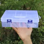 plastic tool box 22.5*15.5*6 cm a total of 2 layer
