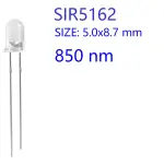850nm Infrared transmitting F5MM