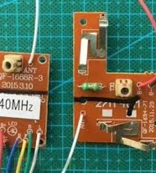 40Mhz Simple 4 Channel Radio RC Transmitter Receiver Board Kit for DIY Remote Control