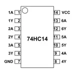 74HC14 Schmitt Trigger IC
