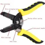 Wire cutter with stripper 8''