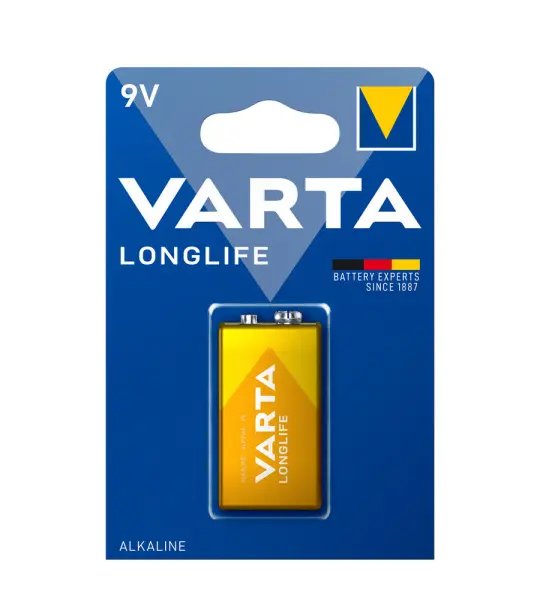 VARTA LONGLIFE 9V BLISTER- 9v Battery