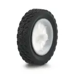 hallow rubber car wheel