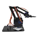 DIY Acrylic arduino robot arm robot claw kit 4 DOF Axis toys Mechanical grab Manipulator