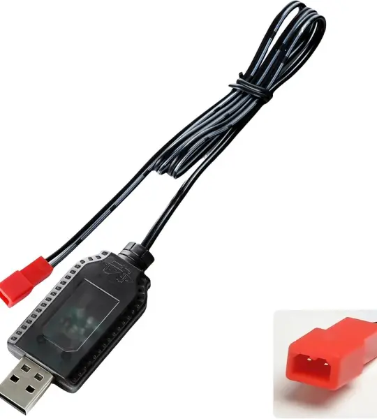 6V 250mah USB Charger with JST Connector