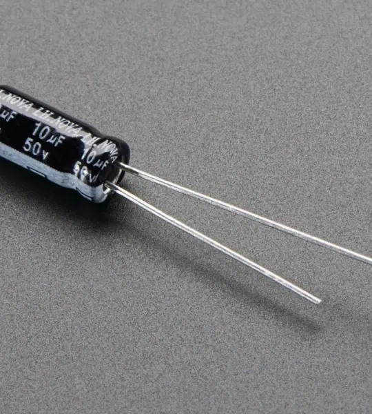 10uF/50V Electrolytic capacitor