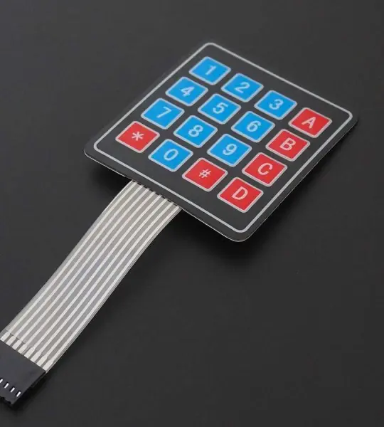 4* 4 matrix keyboard