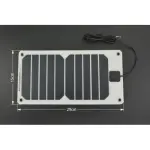 Semi Flexible Monocrystalline Solar Panel (6V 1A) with DFRobot Solar Power Manager