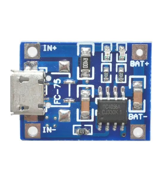5V 1A Li-Battery Micro USB Charger Module Li-ion LED Charging Board