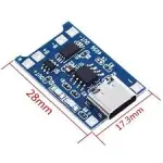usb c Lithium Battery Charger and Protection Module 5v 1A Type-C TP4056