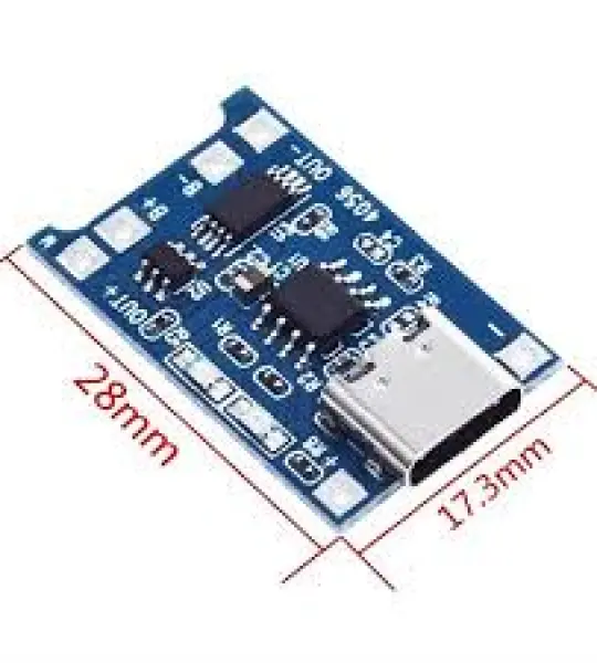 usb c Lithium Battery Charger and Protection Module 1A Type-C TP4056