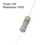 47Ohm - 2W Carbon Flim Resistor