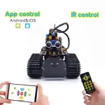 Keyestudio DIY Mini Tank V2.0 Smart BT Robot Car Kit stem robot kit for Arduino Uno