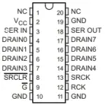 TPIC6B595DWR