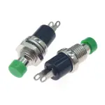 OFF- (ON), Momentary ON, Green head - IC177 Green Push Button