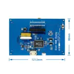 LCD module 5.0 inch Pi TFT 5 inch Resistive Touch Screen 5.0 inch LCD shield module HDMI interface for Raspberry Pi 3 A+/B+/2B