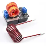 5V -12V ZVS INDUCTION HEATING POWER SUPPLY MODULE WITH COIL