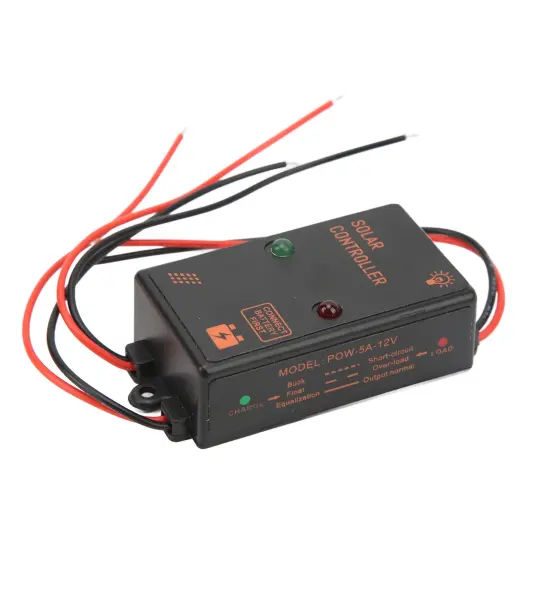 5A 12Volt PWM Solar Charge Controller
