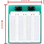 SYB-2800 Tie points Bread Board Breadboard DIY Solderless PCB (4*700Tie Point)4
