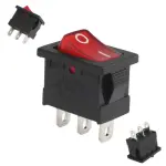 ON-OFF, 3 Pin Light - IC118 Mini Lighted Switch
