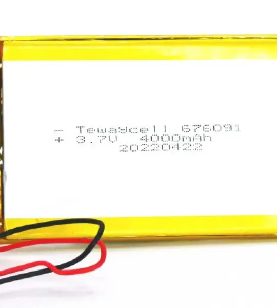 3.7v 4000mah lithium polymer battery