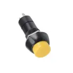 ON-OFF, Latching, Yellow head - IC185 PLASTIC SWITCH - Yellow