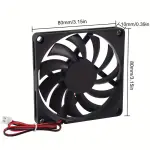 12v fan 80x80x10MM 12v dc Cooling Fan