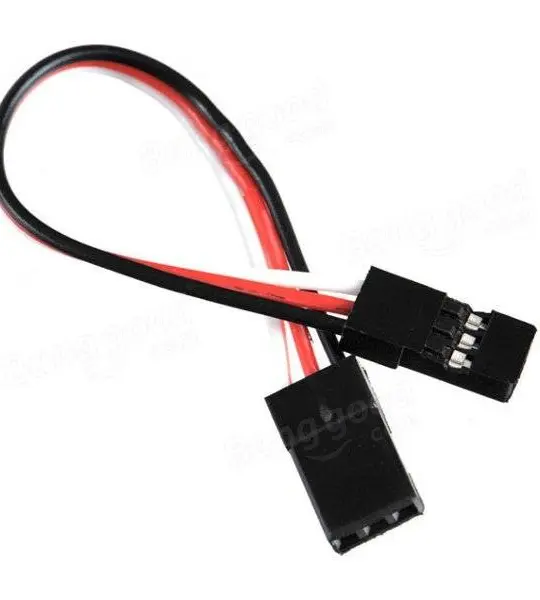 Male to Male JR Plug Servo Extension Cable 20 CM