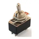 Toggle switch, 10A 250VAC, Screw terminal ON-OFF-ON, 4 Pin - IC150 4 Feet Medium Toggle Switch