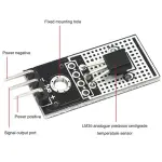 LM35D Analog Temperature Module LM35D LM35DZ Analog Temperature Sensor Module DC 4V-30V for Compatible with Arduino