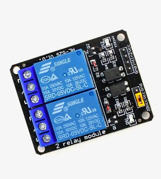2 Channel 5V Active Low Relay Module