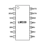 LM339 - DIP14 IC