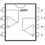 LM393 - DIP8 IC