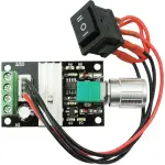 12V 80W DC Motor Speed Controller PWM Adjustable Reversible Switch