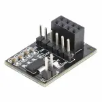 AMS1117 Socket Adapter Plate Board For 8Pin NRF24L01 Wireless Transceiver Module 51