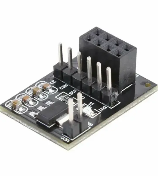 AMS1117 Socket Adapter Plate Board For 8Pin NRF24L01 Wireless Transceiver Module 51
