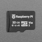 Official Raspberry Pi A2-Class microSD Card - 32GB Blank