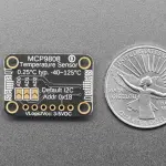Adafruit MCP9808 High Accuracy I2C Temperature Sensor Breakout - STEMMA QT / Qwiic