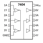 74HC04 IC
