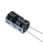 Capacitor 100Uf 50V Electrolytic
