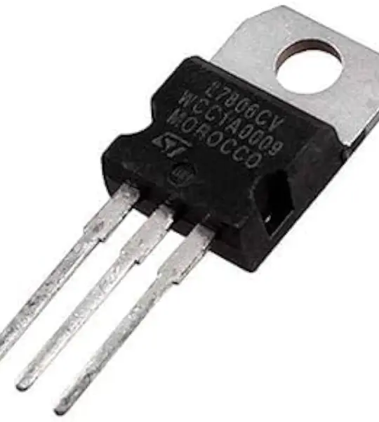 ‬‪L7806CV‬ voltage regulator