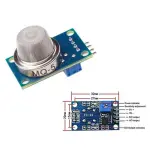 MQ-5 Methane Gas Sensor Shield methane detector module (Blue)