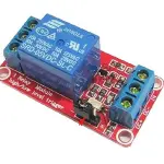 5V 1-Channel High/Low Level Triger Relay Module with Optocoupler(Red)