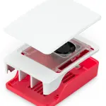 Raspberry Pi Case for Raspberry Pi 5 with fan